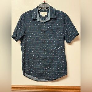 Original Penguin by Munsingwear Men’s Shirt M – Christmas Lights Print